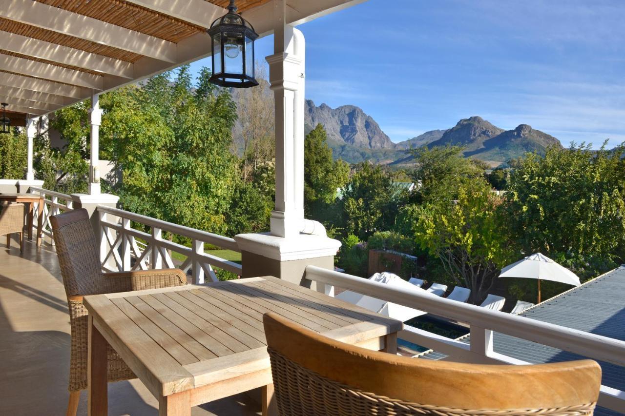 Plumwood Boutique Hotel By The Living Journey Collection Franschhoek Exteriér fotografie