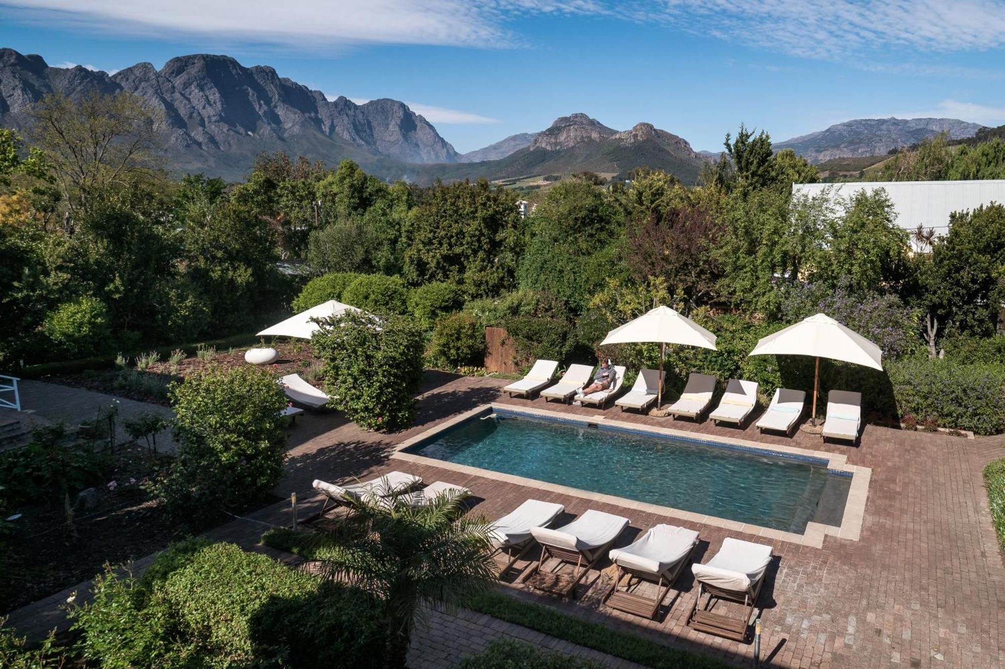 Plumwood Boutique Hotel By The Living Journey Collection Franschhoek Exteriér fotografie